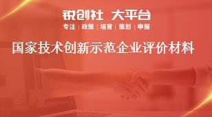 国家技术创新示范企业评价材料奖补政策
